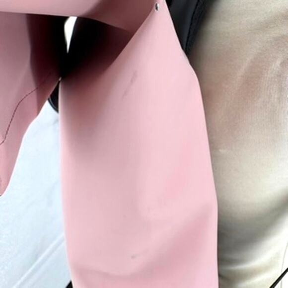 Delsey Paris Turenne Soft Backpack Rolltop Pink - Picture 6 of 9